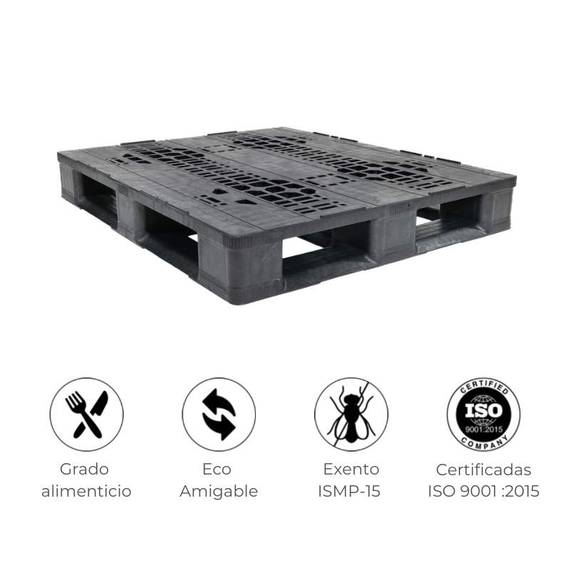 tarima plastica uso pesado pallet robusto