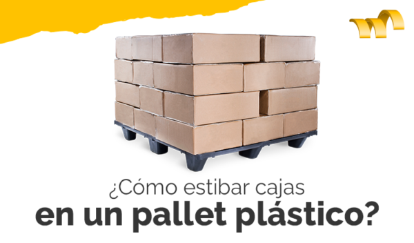 ¿cómo Estibar Cajas En Un Pallet Plástico Demballage